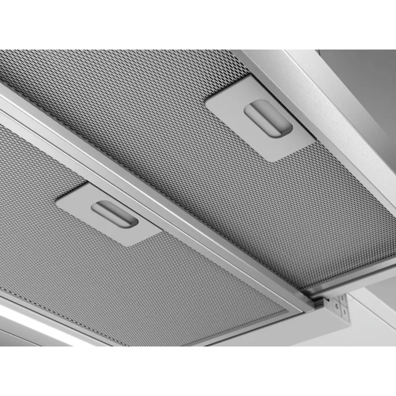 Iebūvējams tvaika nosūcējs Electrolux LFP616X, 598 mm platums, 600 m³/h, pelēks, tauku filtrs, 68 dB