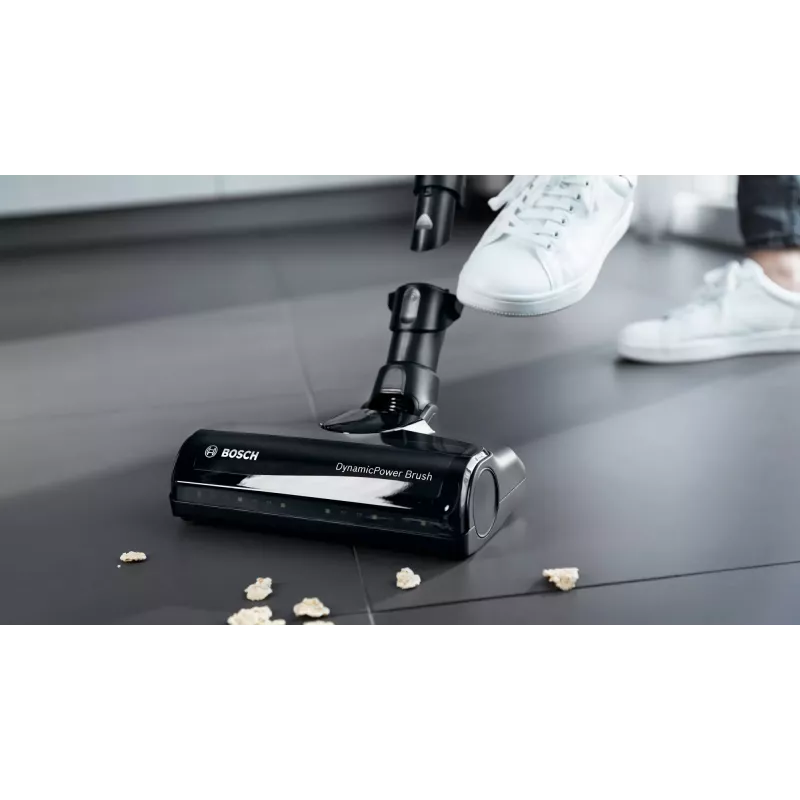 Bosch BCS711XXL bezvadu vertikālais putekļsūcējs/elektriskā slota Akumulators Sausā tīrīšana Bez maisiņa 0.3 L Balts 3 Ah