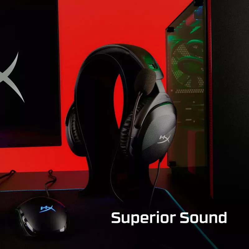 HyperX Cloud Stinger 2 - Spēļu austiņas (melnas)