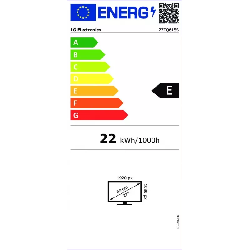 LG 27TQ615S-PZ.AEU TV 68,6 cm (27 collas) Full HD Smart TV Wi-Fi Melns 250 cd/m²