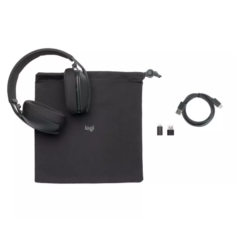 LOGITECH Austiņas - Zone Vibe - Bezvadu - Grafīta (Teams versija)