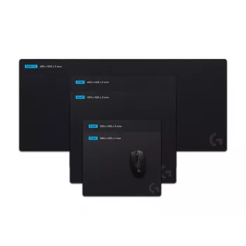 LOGITECH G240 Auduma spēļu peles paliktnis – Melns