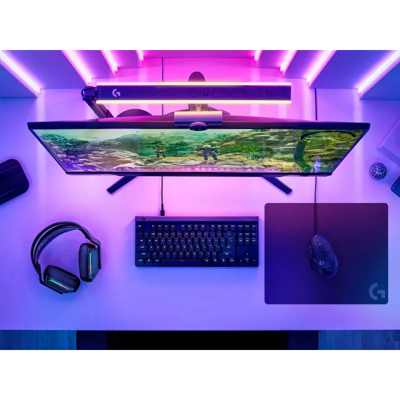 LOGITECH G240 Auduma spēļu peles paliktnis – Melns