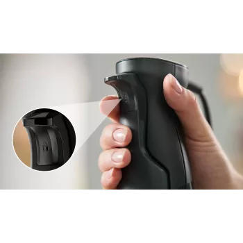 Bosch Serie 6 MSM6M810 blenderis 0,6 L Iegremdējamais blenderis 1200 W Nerūsējošais tērauds