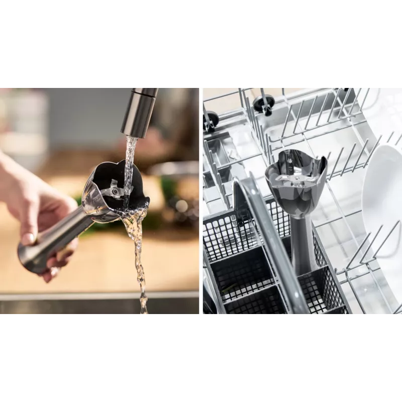 Bosch Serie 6 MSM6M810 blenderis 0,6 L Iegremdējamais blenderis 1200 W Nerūsējošais tērauds