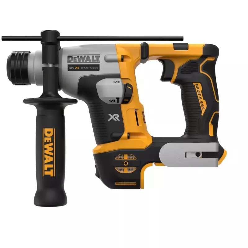 Rotācijas āmurs DeWalt DCH172N-XJ — bezvadu SDS-plus, svars 1.8 kg, platums 73 mm, augstums 176 mm