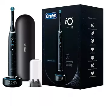 Rotējoši-oscilējoša zobu birste Oral-B iO Series 10 Melns