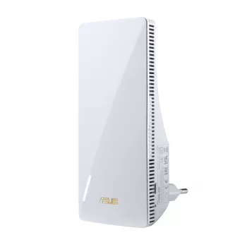 Tīkla raidītājs ASUS RP-AX58 — divu joslu Wi‑Fi 6 (802.11ax), 2400 Mbps, 1× Gigabit LAN, 2 iekšējās antenas, balts