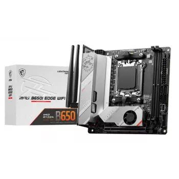 MSI MPG B650I EDGE WIFI mātesplate AMD B650 Socket AM5 mini ATX