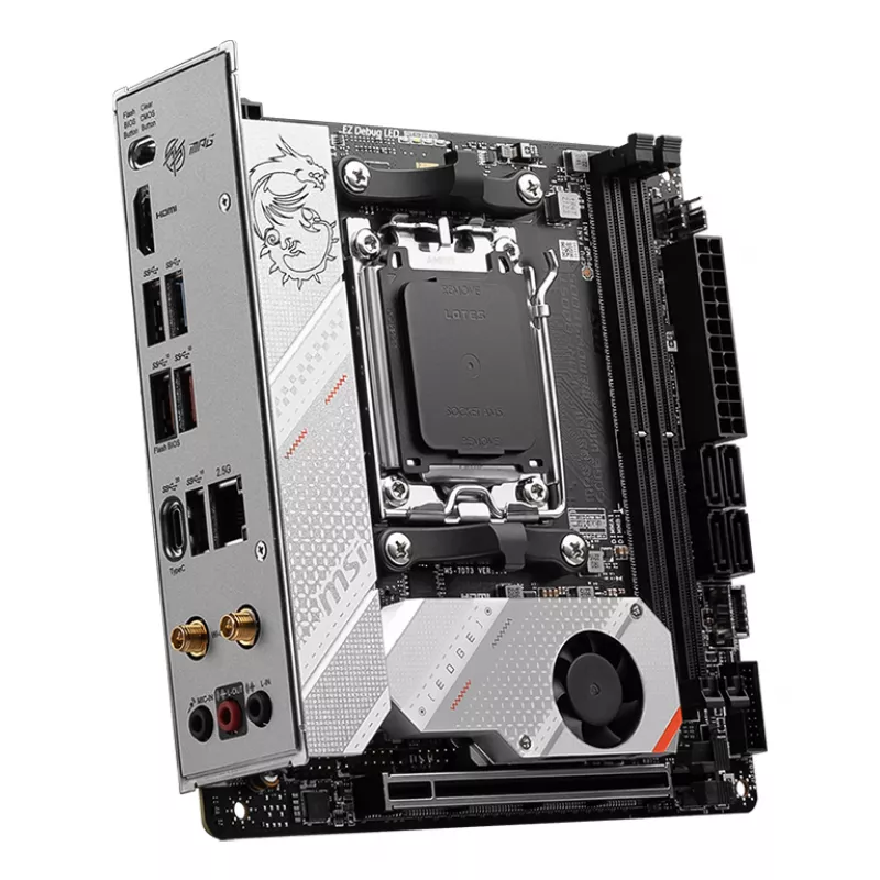 MSI MPG B650I EDGE WIFI mātesplate AMD B650 Socket AM5 mini ATX
