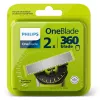 Skūšanās galviņa Philips Norelco OneBlade QP420/50, sudraba, 2 rezerves galviņas, saderīga ar Philips OneBlade