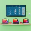 AV uztvērējs j5create JVAW76 4K bezvadu displeja adapteris, 15 m diapazons