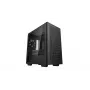 PC korpuss DeepCool CH370 Mini Tower — microATX/Mini‑ITX, rūdīts stikls, atbalsta līdz 32 cm GPU