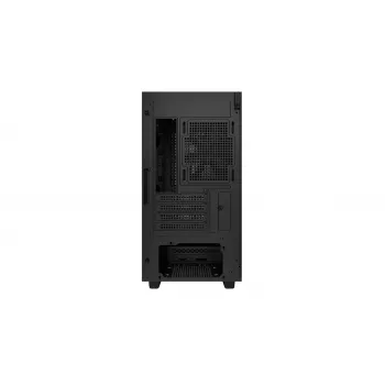 PC korpuss DeepCool CH370 Mini Tower — microATX/Mini‑ITX, rūdīts stikls, atbalsta līdz 32 cm GPU