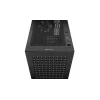 PC korpuss DeepCool CH370 Mini Tower — microATX/Mini‑ITX, rūdīts stikls, atbalsta līdz 32 cm GPU
