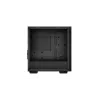 PC korpuss DeepCool CH370 Mini Tower — microATX/Mini‑ITX, rūdīts stikls, atbalsta līdz 32 cm GPU