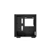 PC korpuss DeepCool CH370 Mini Tower — microATX/Mini‑ITX, rūdīts stikls, atbalsta līdz 32 cm GPU