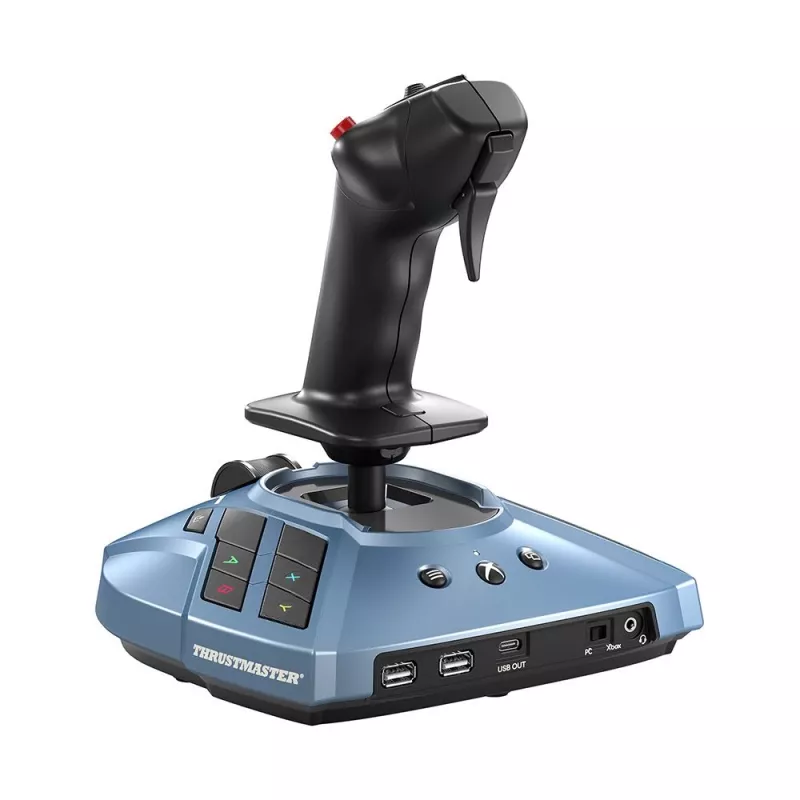 Thrustmaster TCA Captain Pack X Airbus Edition Melns, Pelēks USB Džoistiks + Dzinēja vadības svira Analogs PC, Xbox