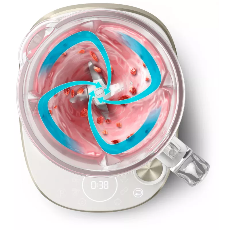 Philips 7000 sērijas HR3760/01 blenderis 2 L galda blenderis 1500 W Nerūsējošais tērauds, Balta