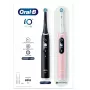 Oral-B iO 6 pieaugušo rotējošā zobu birste melna, rozā