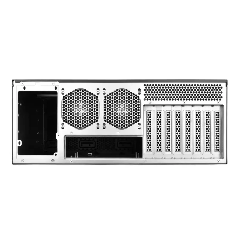 Servera korpuss Silverstone SST-RM44 tornis melns ATX 240 360mm