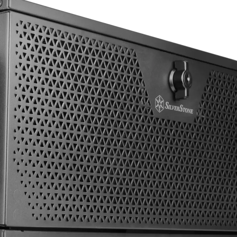 Servera korpuss Silverstone SST-RM44 tornis melns ATX 240 360mm