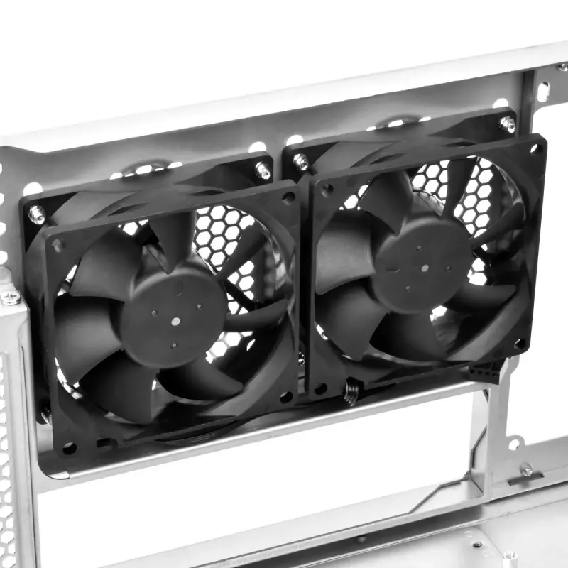 Servera korpuss Silverstone SST-RM44 tornis melns ATX 240 360mm