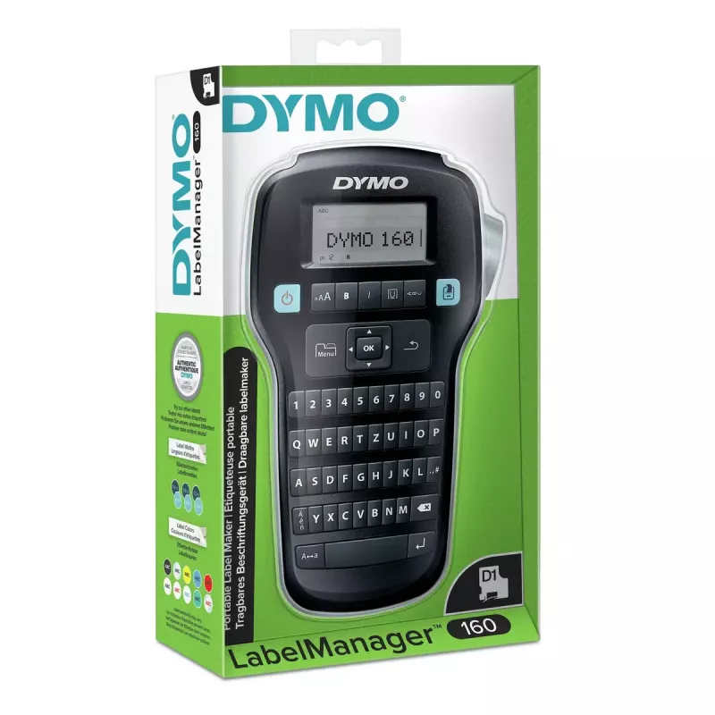 Etiķešu printeris DYMO LabelManager 160 QWERTZ
