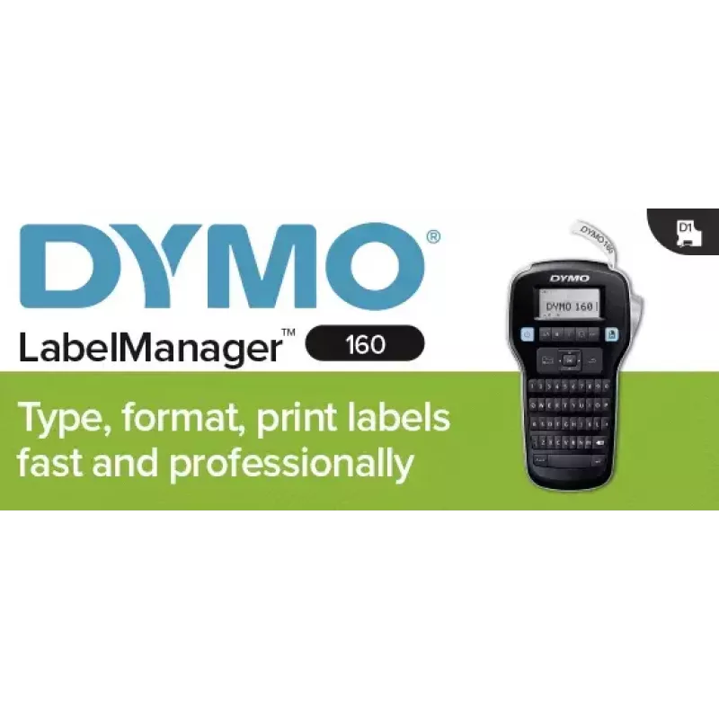 Etiķešu printeris DYMO LabelManager 160 QWERTZ
