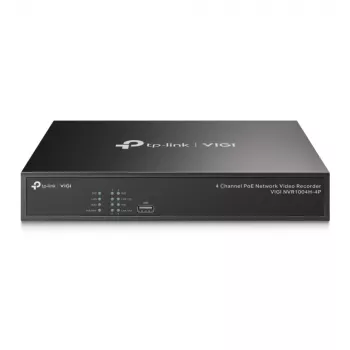 TP-Link VIGI 4 kanālu PoE+ tīkla video reģistrators