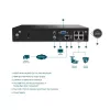 TP-Link VIGI 4 kanālu PoE+ tīkla video reģistrators