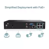TP-Link VIGI 4 kanālu PoE+ tīkla video reģistrators