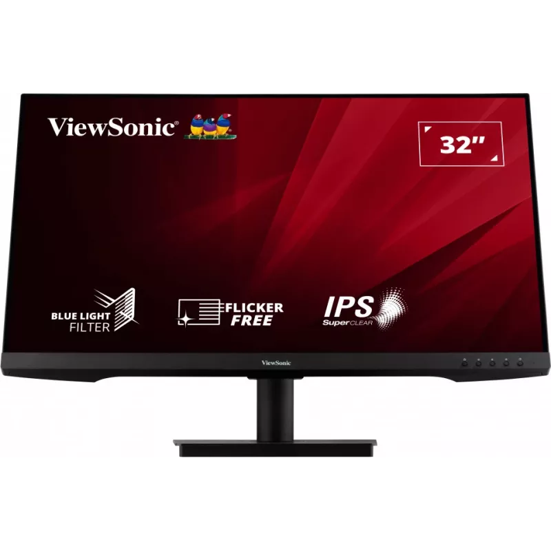 Viewsonic VA VA3209-MH datora monitors 81,3 cm (32 colli) 1920 x 1080 pikseļi Full HD Melns