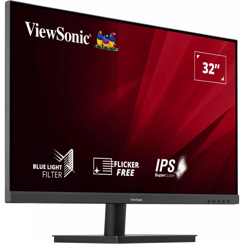 Viewsonic VA VA3209-MH datora monitors 81,3 cm (32 colli) 1920 x 1080 pikseļi Full HD Melns