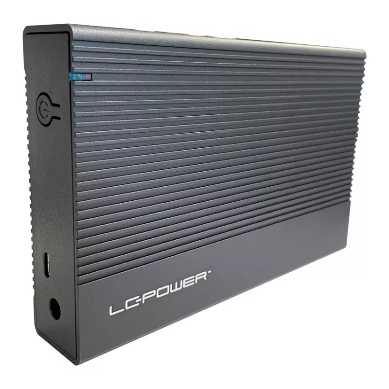 HDD/SSD korpuss LC-Power LC-35U3-C 3.5 collu Melns USB Type-C 6 Gbit/s