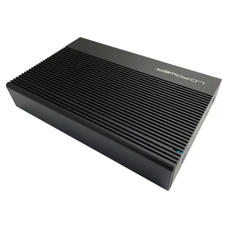 HDD/SSD korpuss LC-Power LC-35U3-C 3.5 collu Melns USB Type-C 6 Gbit/s