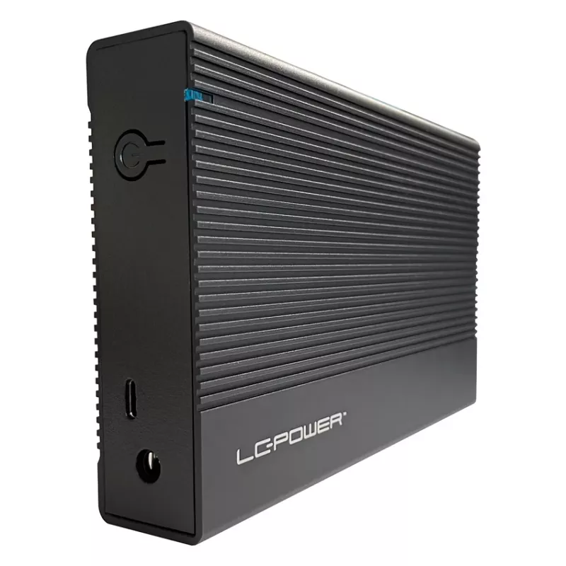 HDD/SSD korpuss LC-Power LC-35U3-C 3.5 collu Melns USB Type-C 6 Gbit/s