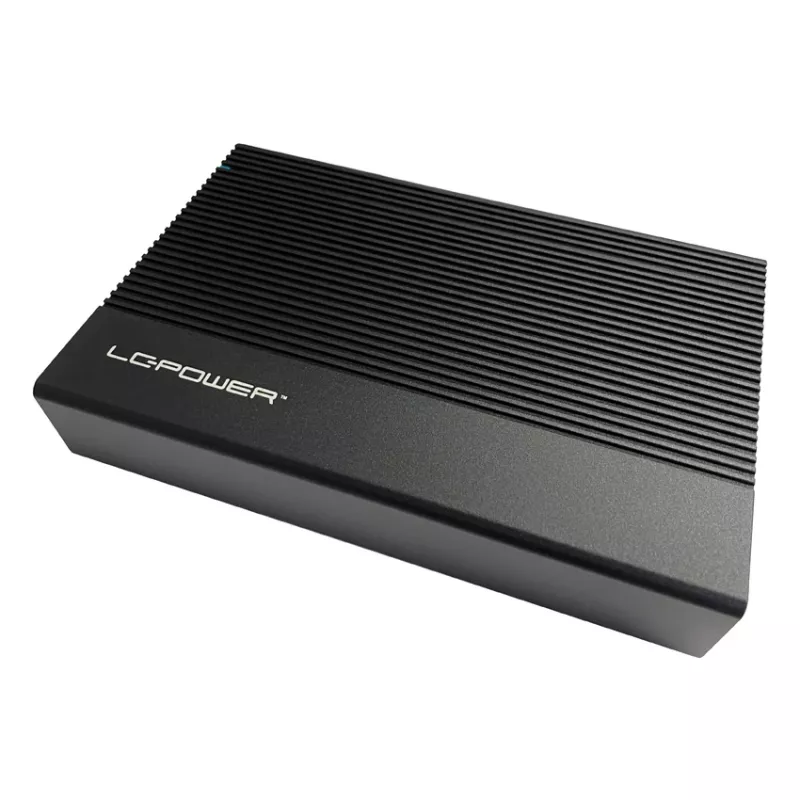 HDD/SSD korpuss LC-Power LC-35U3-C 3.5 collu Melns USB Type-C 6 Gbit/s