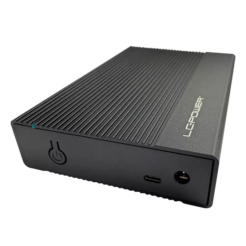 HDD/SSD korpuss LC-Power LC-35U3-C 3.5 collu Melns USB Type-C 6 Gbit/s