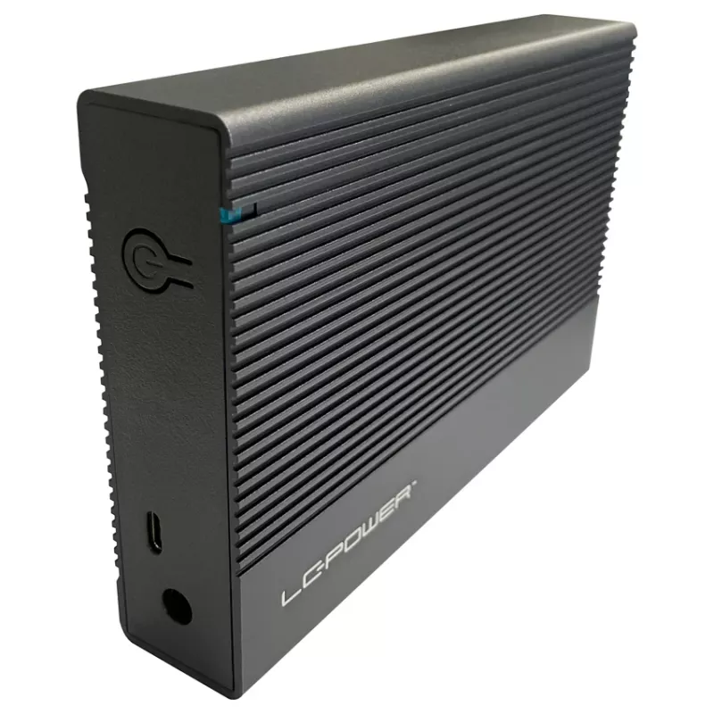 HDD/SSD korpuss LC-Power LC-35U3-C 3.5 collu Melns USB Type-C 6 Gbit/s