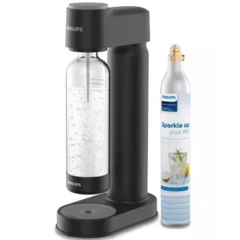 Philips Carbonator Plastmasa Melna 1L PET pudele