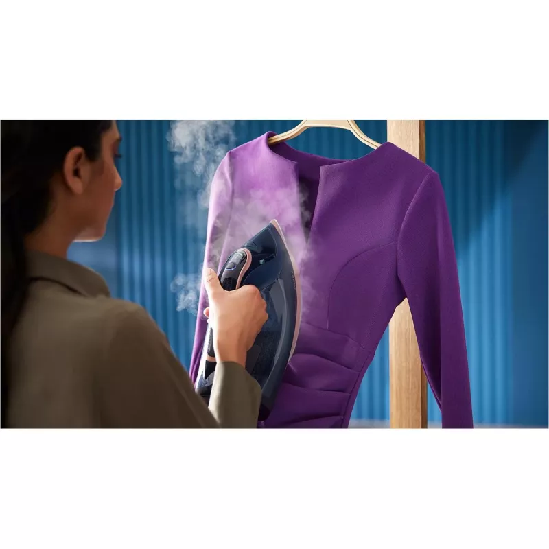 Tvaika gludeklis Philips Azur 8000 Series DST8050/20 — 3000 W, 0,35 L, SteamGlide Elite zole, 85 g/min nepārtraukta, 260 g/min pastiprināta