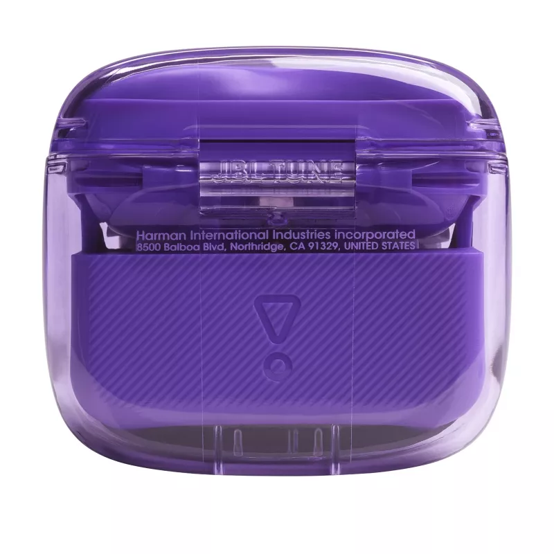 JBL Tune Flex Ghost Edition austiņas True Wireless Stereo (TWS) Iekšauss Zvanu/Mūzikas Bluetooth Violeta, Caurspīdīga