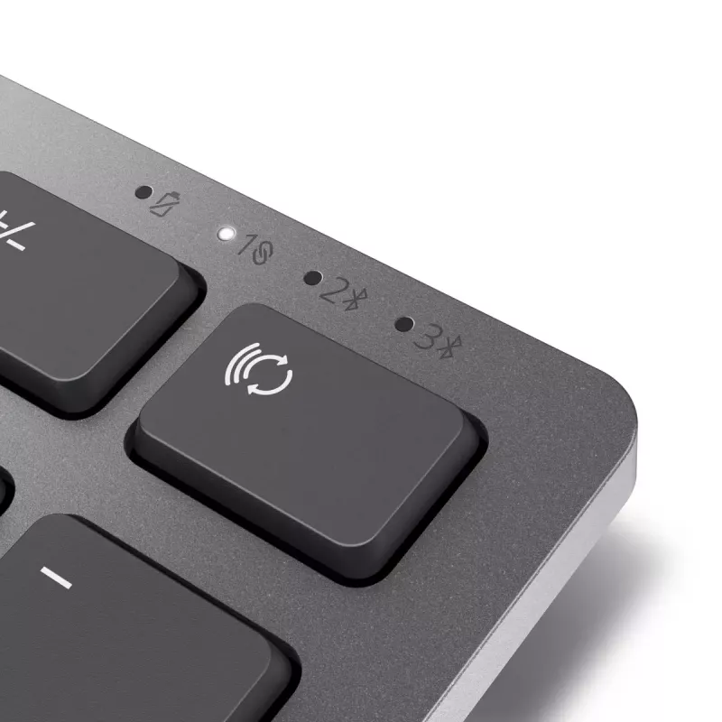 Tastatūra DELL KB700 Office Bluetooth QWERTY US International Grey