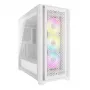 PC korpuss Corsair iCUE 5000D RGB Airflow Midi Tower balts