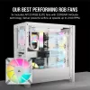 PC korpuss Corsair iCUE 5000D RGB Airflow Midi Tower balts