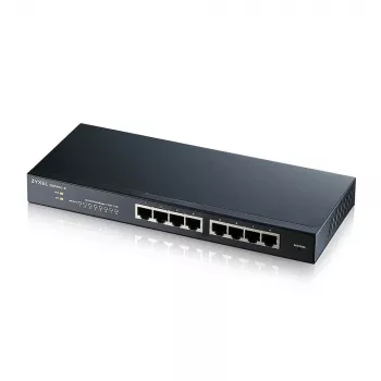 Zyxel GS1900-8 Vadāms L2 Gigabit Ethernet (10/100/1000) Melns