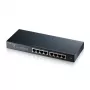 Zyxel GS1900-8 Vadāms L2 Gigabit Ethernet (10/100/1000) Melns