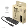 CLUB3D USB Gen2 Type-C uz HDMI™ 8K60Hz vai 4K120Hz HDR10+ ar DSC1.2 un Power Delivery 3.0 aktīvs adapteris M/F