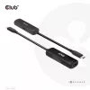 CLUB3D USB Gen2 Type-C uz HDMI™ 8K60Hz vai 4K120Hz HDR10+ ar DSC1.2 un Power Delivery 3.0 aktīvs adapteris M/F